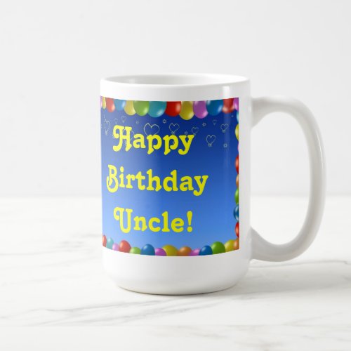 Mug Happy Birthday Uncle