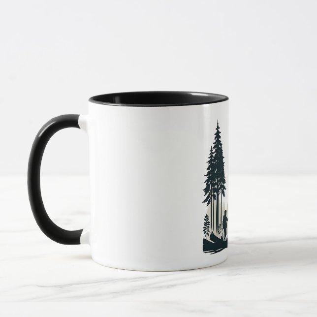 Mug - happy family in Muir Woods (Left)