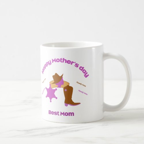 Mug Happy mothers Day with country Design