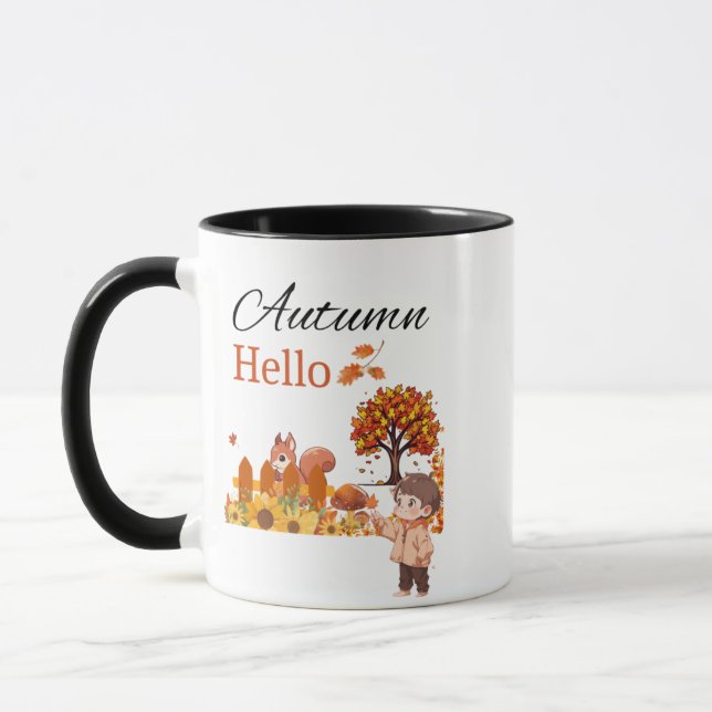 Mug Hello Autumn  (Left)