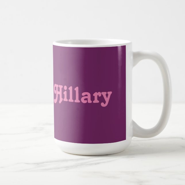 Mug Hillary (Right)
