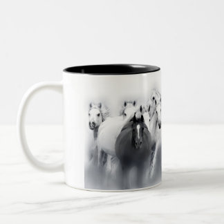 mug home run with arabian horse mares