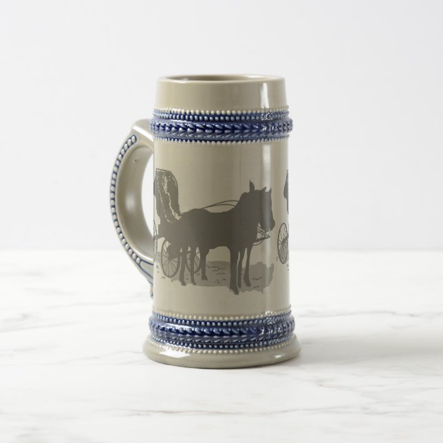 Mug Horse & Buggy (Front Left)