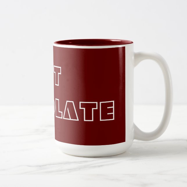 MUG HOT CHOCOLATE MODERN ART (Right)