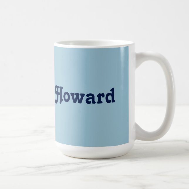 Mug Howard (Right)