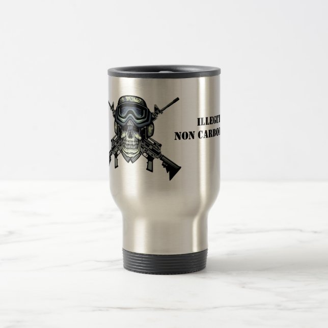 Mug-Illegitimi Non Carborundum Travel Mug (Center)