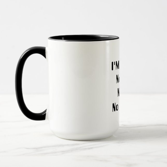 Mug - "I'm Retired" (Left)