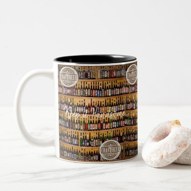 Mug Keep it Handsome Beer (With Donut)