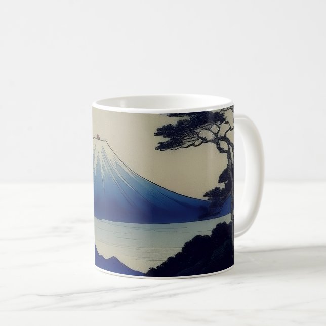 Mug -  Lake, Pine and Mountain - Japan (Front Right)