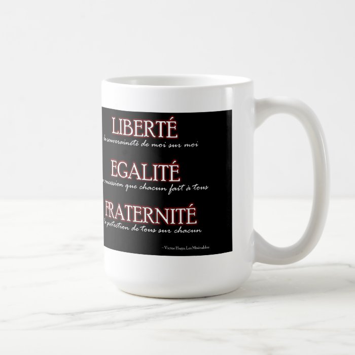 Mug Liberty, Equality, Fraternity