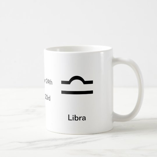 Mug - Libra glyph
