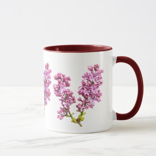 Mug _ Lilac blossoms