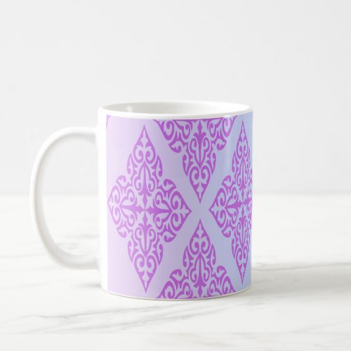 Mug Lilac Diamonds Geometry