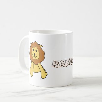 Mug - Lion Character with Name
