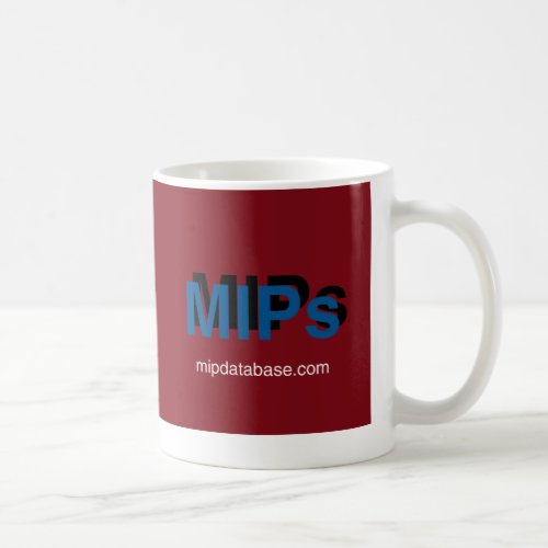mug logo dark red base