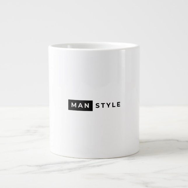 Mug logo man style (Front)