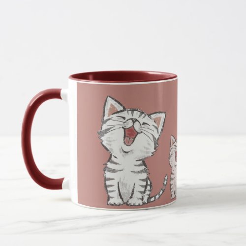 Mug love cats