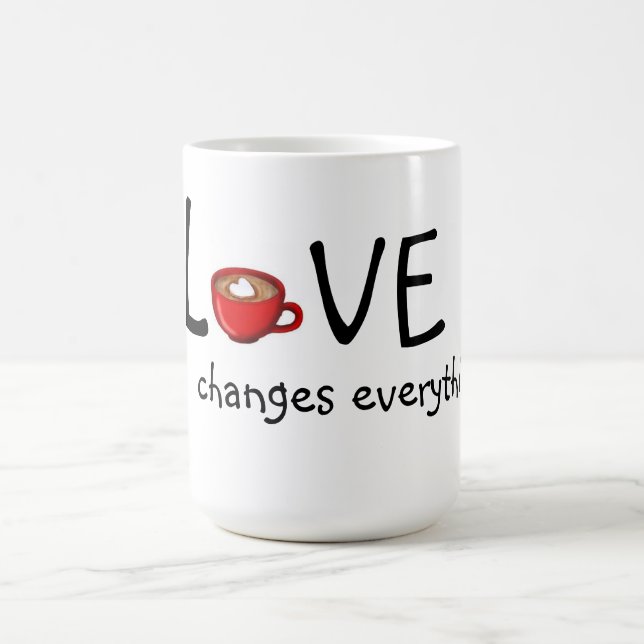 Mug/Love Changes Everything Coffee Mug (Center)