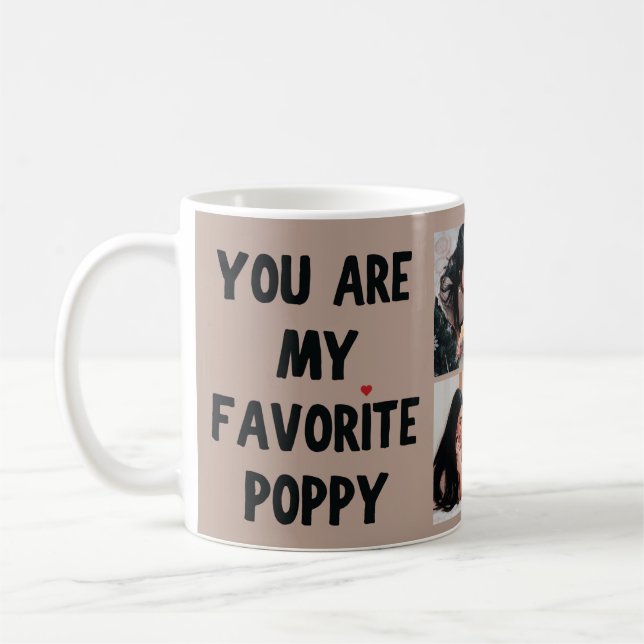 Mug Love You Poppy: Happy Days 2025 (Left)