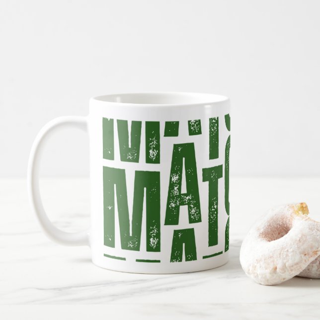 Mug Lover gift ,  Matcha lover gift , Matcha gift (With Donut)