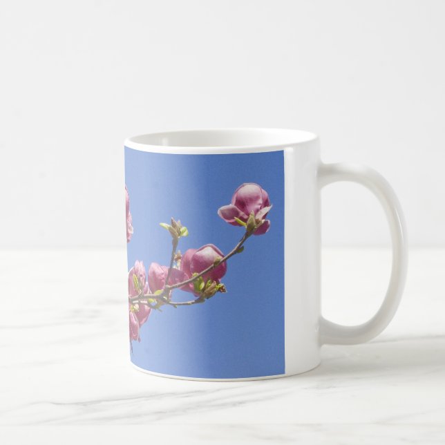 Mug, Magnolias, Branch of Blossoms Coffee Mug (Right)