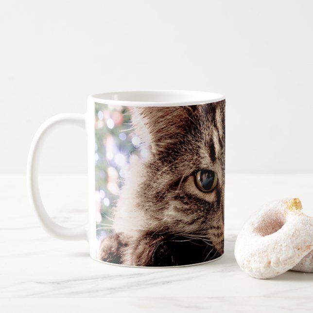 Mug Maine Coon Cat (With Donut)