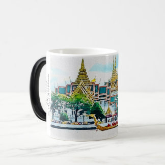 Mug- Majestic Thai Royal Barge at the Grand Palace Color Morph Mug