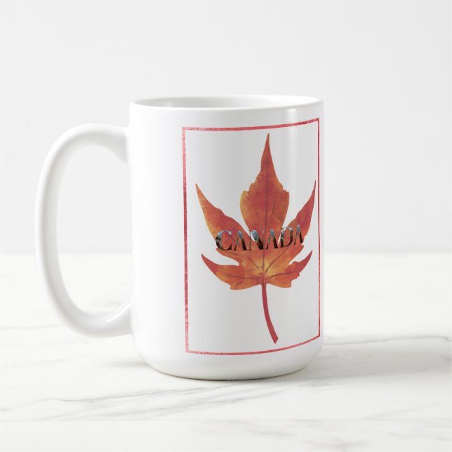 mug maple leaf (Left)