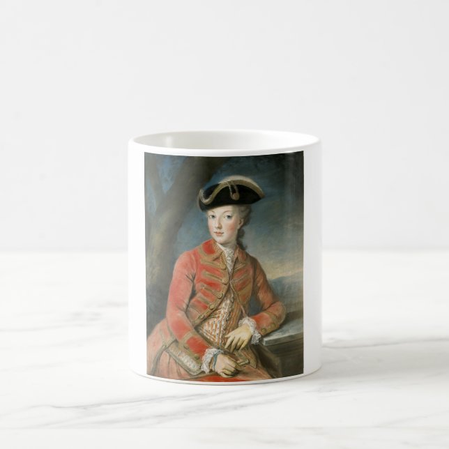 Mug Marie Antoinette hunting attire (Center)