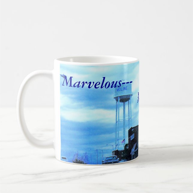 Mug: Marvelous--- Moline, Kansas! Coffee Mug (Left)
