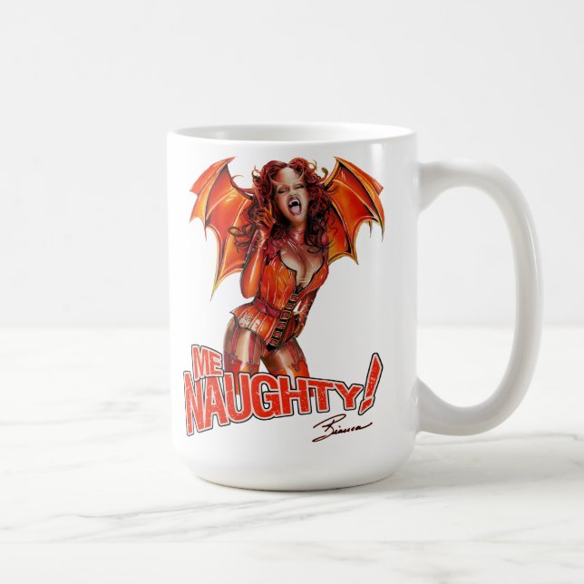 MUG - ME NAUGHTY - Bianca Beauchamp (Right)