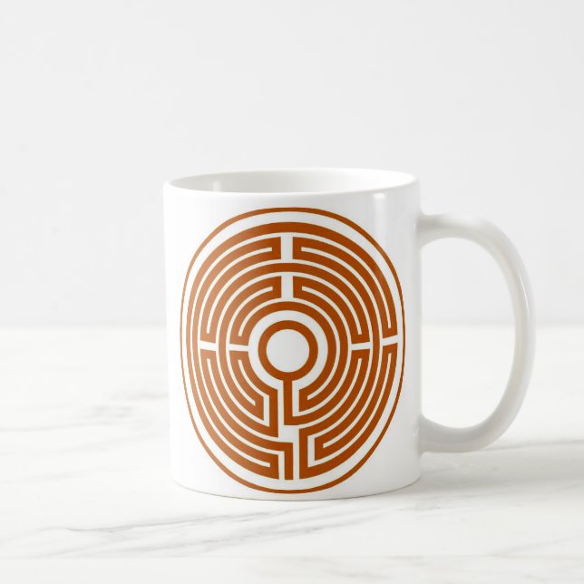 Mug medieval labyrinth small (Right)