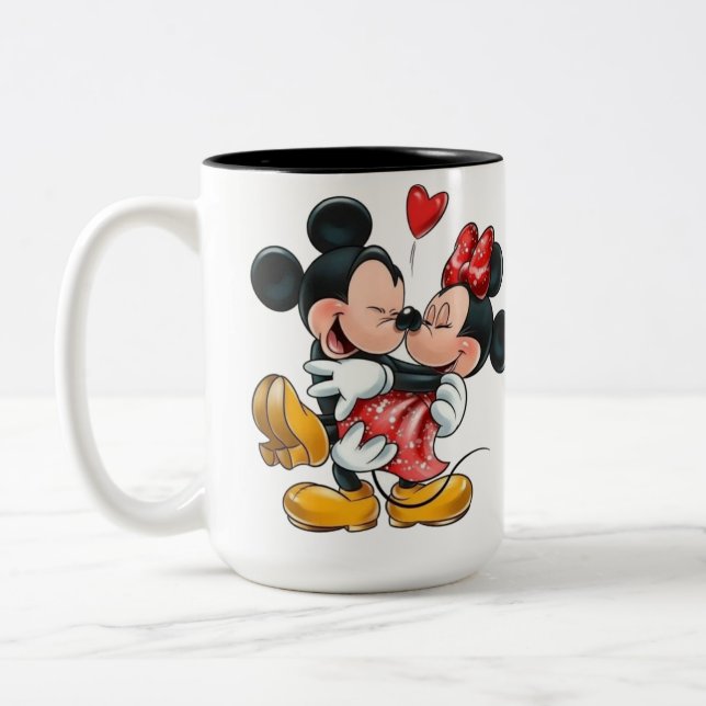 Mug mikey mouse love (Left)