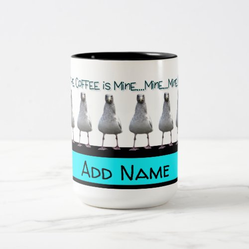 Mug Mine Mine Mine Seagull Beverage Cup
