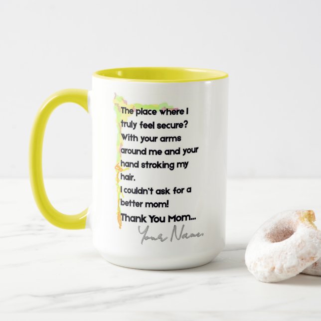 Mug MM01 #ThankYouMom (With Donut)