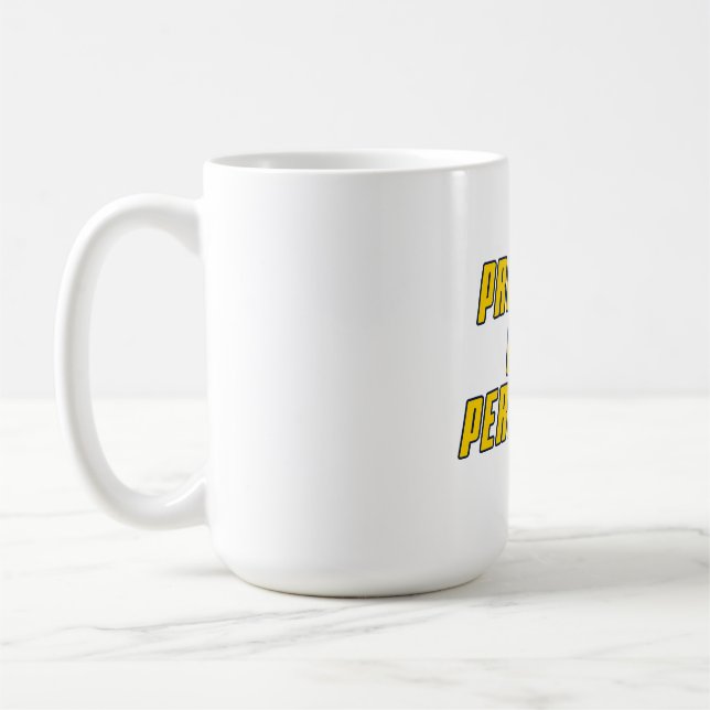 Mug – Modern Motivational Coffee & Tea Cup (Left)