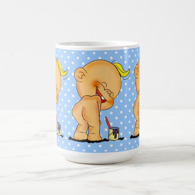 Mug/Mooning Baby Coffee Mug (Center)