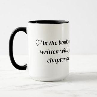 Mug My Love Story Begins with You .