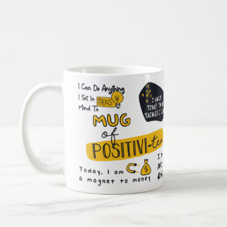 Mug of positivity, motivational and inspirational