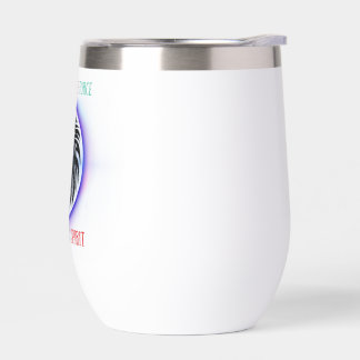 mug of power thermal wine tumbler