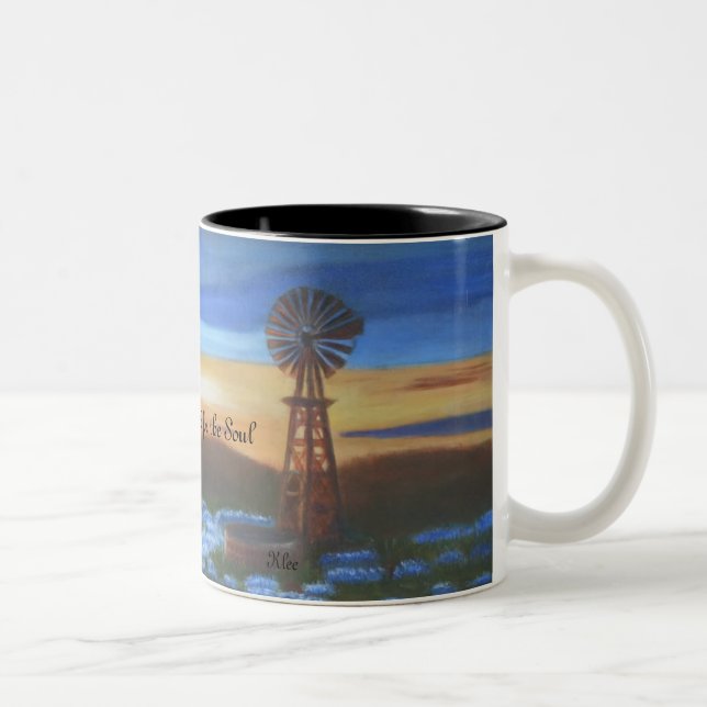 Mug - Oil Painting - Sunset are good for the Soul (Right)
