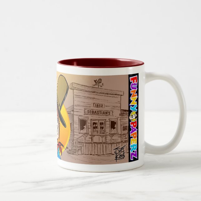 MUG: "Old Sebastian's" Two-Tone Coffee Mug (Right)
