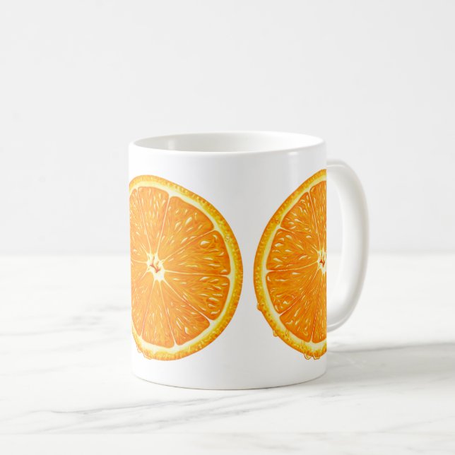 Mug - Orange Slice (Front Right)