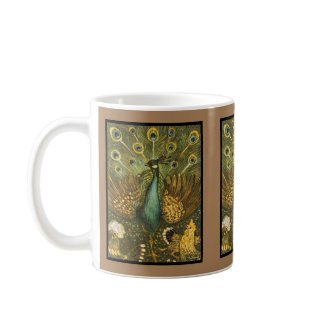 Mug Pauw met kippen, Theo van Hoytema