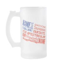 Mug Personalized Name(s) Words USA flag