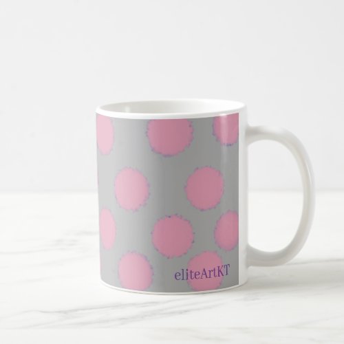 MUG Pink Snowballs by eliteArtKT