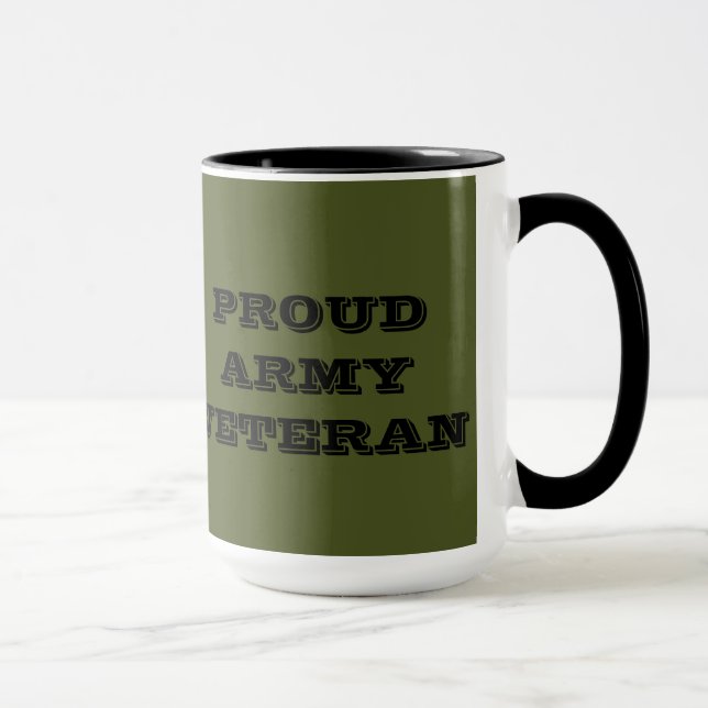Mug Proud Army Veteran (Right)