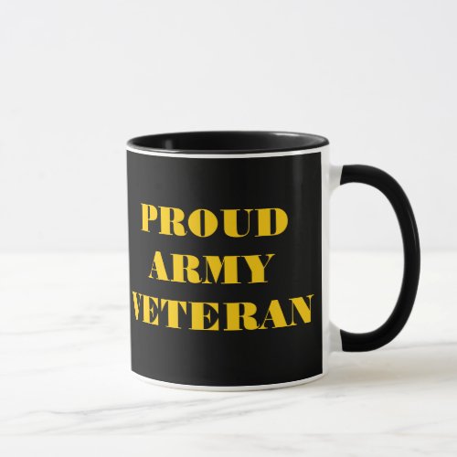 Mug Proud Army Veteran