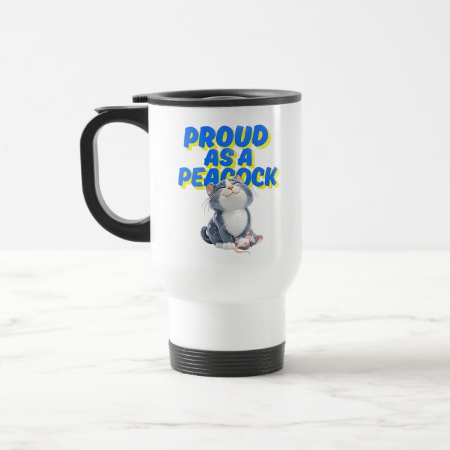 Mug Proud Cat Mouse (Left)