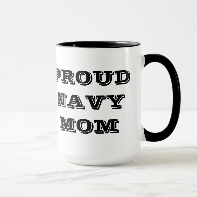 Mug Proud Navy Mom (Right)